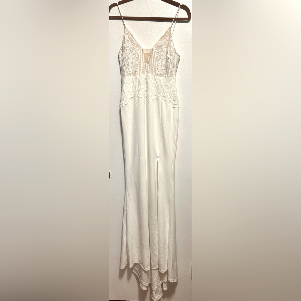 Engagement Bridal Shower Wedding White Dress